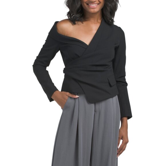 ALC Black Skyla Top - Picture 1 of 2